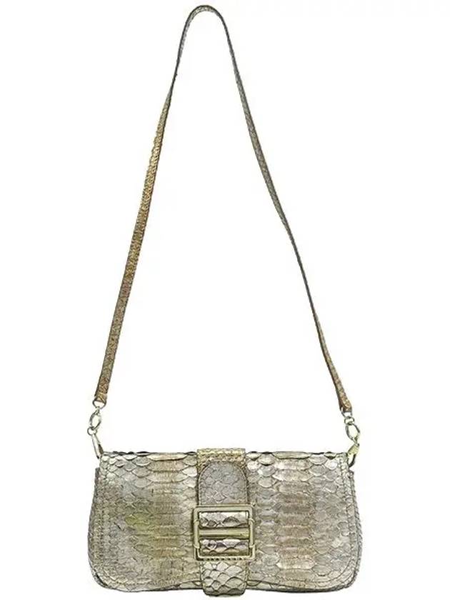 Python snakeskin shoulder bag - GIVENCHY - BALAAN 1