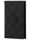 GG Supreme Card Wallet Black - GUCCI - BALAAN 3