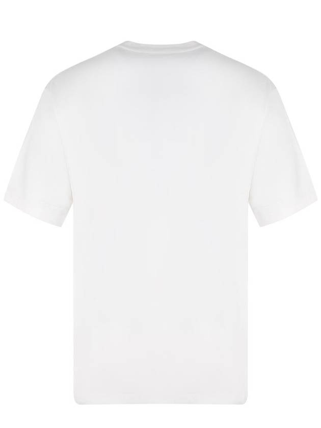 Lucky Tiger Short Sleeve T-Shirt White - KENZO - BALAAN 4