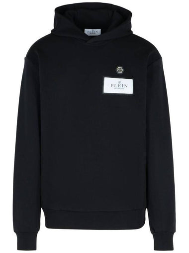 Philipp Plein Black Cotton Blend Sweatshirt - PHILIPP PLEIN - BALAAN 1
