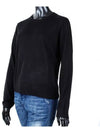 Women's Ponza Knit Top Black - MAX MARA - BALAAN 3