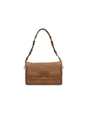 Plaque Mini Woven Cross Bag XBWTSINR100RGM-0XM5 - TOD'S - BALAAN.