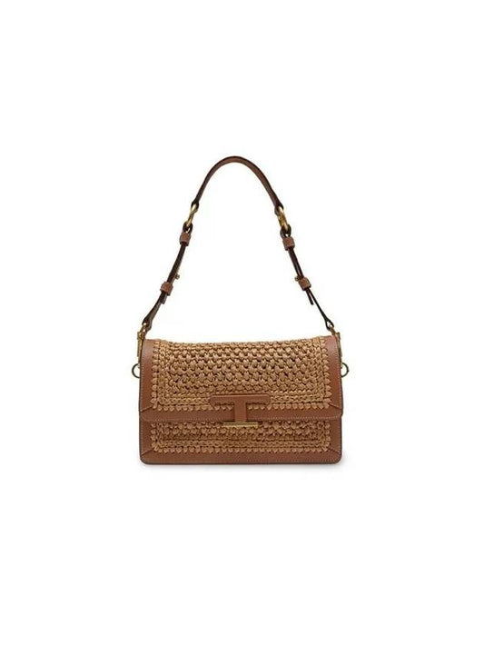 Plaque Mini Woven Cross Bag XBWTSINR100RGM-0XM5 - TOD'S - BALAAN 1