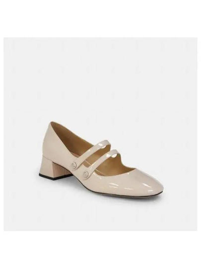 Angelina Mary Jane Flat Ivory - COACH - BALAAN 2