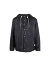 Silk Nylon Blouson Jacket Navy - JIL SANDER - BALAAN 2