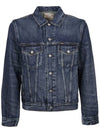 Icon Tracker Denim Jacket Blue - POLO RALPH LAUREN - BALAAN 2