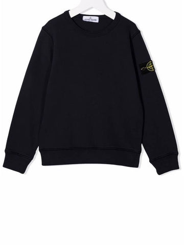 8 year old size black round wappen sweatshirt 751661340 - STONE ISLAND - BALAAN 1