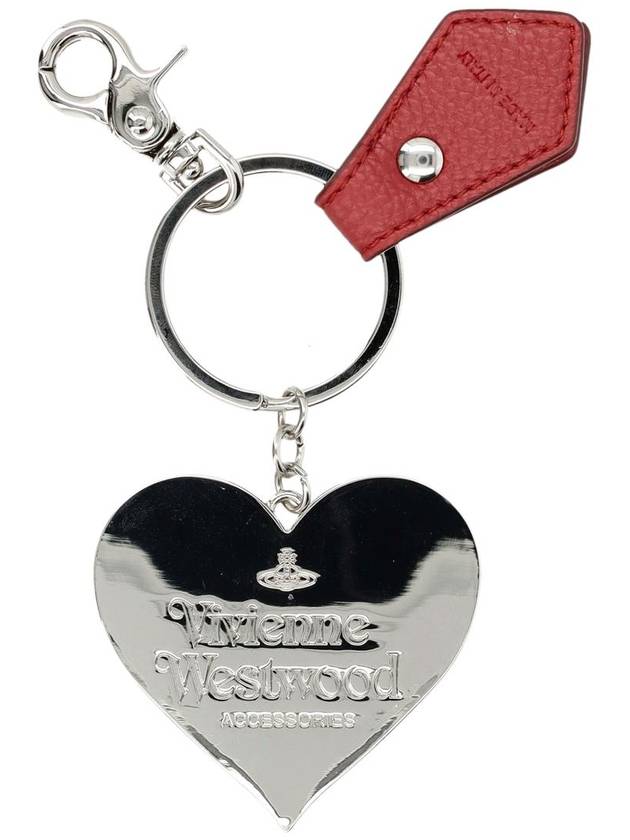 Vivienne Westwood Mirror Heart Orb Keyring - VIVIENNE WESTWOOD - BALAAN 2