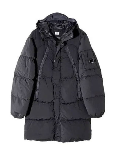 Nycra hooded down coat - CP COMPANY - BALAAN 1