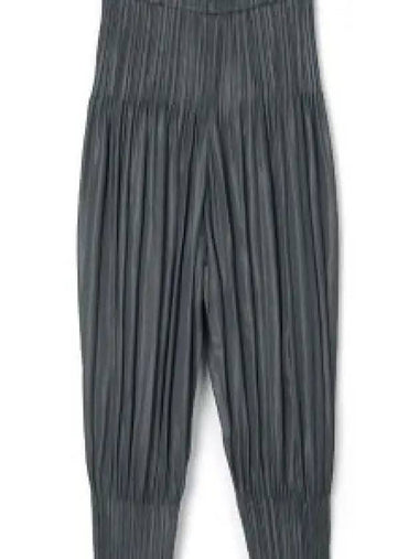 Pleated Please PP48 JF402 12 Fluffy Basic Pants 1326867 - ISSEY MIYAKE - BALAAN 1