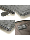 355261 Khaki Intrecciato Nappa Large Pouch Clutch - BOTTEGA VENETA - BALAAN 7