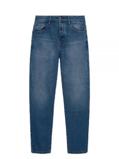 Tapered Fit Straight Jeans Blue - AMI - BALAAN 2