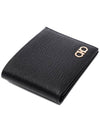 ID Window Gancini Half Wallet Black - SALVATORE FERRAGAMO - BALAAN 6