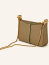 Marcie Leather Small Shoulder Bag Green - CHLOE - BALAAN 3