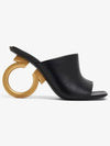 Elina Sandals Heels Black - SALVATORE FERRAGAMO - BALAAN 2