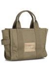 Logo Canvas Small Tote Bag Khaki - MARC JACOBS - BALAAN 4