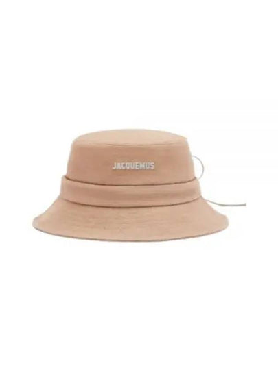 Le Bob Gadjo Bow Bucket Hat Beige - JACQUEMUS - BALAAN 2