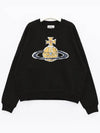 Time Machine Raglan Sweatshirt Black - VIVIENNE WESTWOOD - BALAAN 3