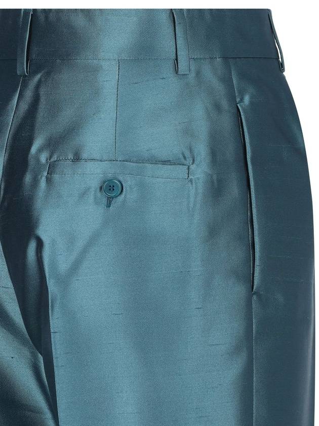 Max Mara Trousers Turquoise - MAX MARA - BALAAN 3