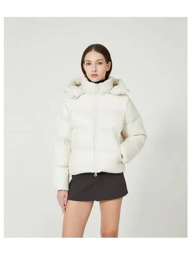 Fimor Light Cream Women s Down Jacket - DUVETICA - BALAAN 1