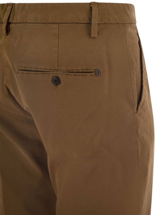 SPIRITISSIMO - Regular chino trousers in light gabardine - DONDUP - BALAAN 4