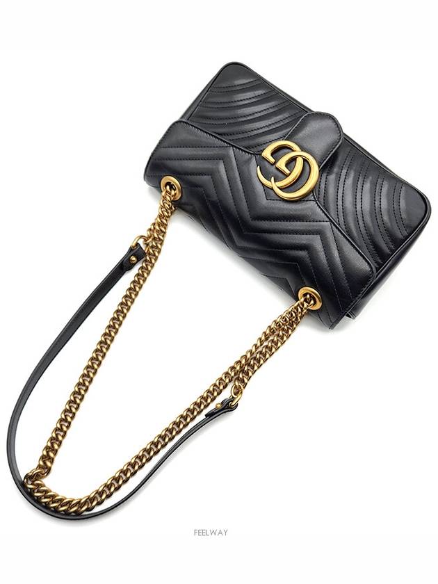 Marmont Matrace Shoulder Bag 443497 L714183 - GUCCI - BALAAN 4