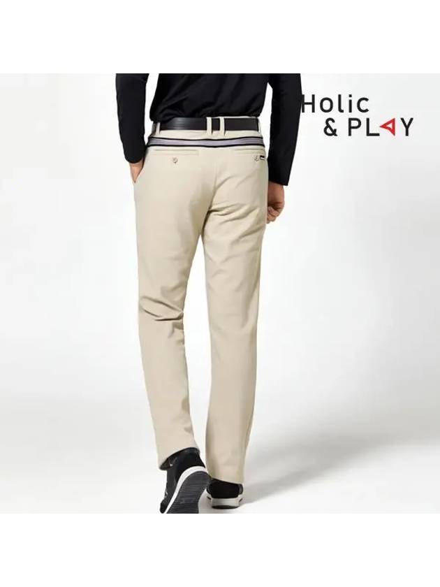 slightly brushed bonding golf pants-HA4MPT001BG - HOLIC&PLAY - BALAAN 4