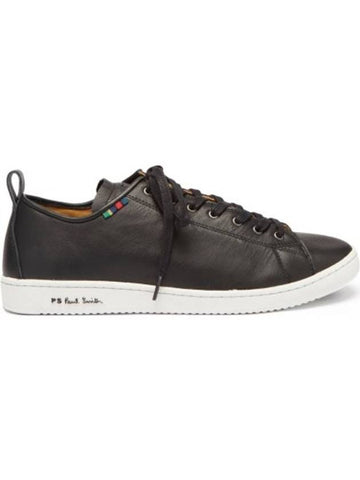 Miyata Leather Low Top Sneakers Black - PAUL SMITH - BALAAN 1