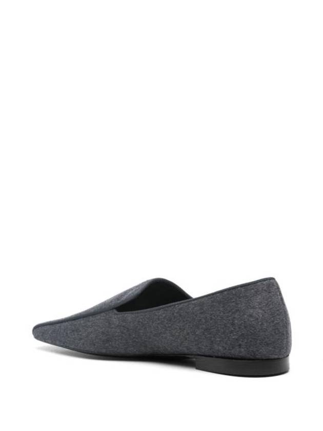 The Piped Loafer Grey Melange - TOTEME - BALAAN 3