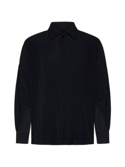 MC January Polo Shirt Black - ISSEY MIYAKE - BALAAN 2