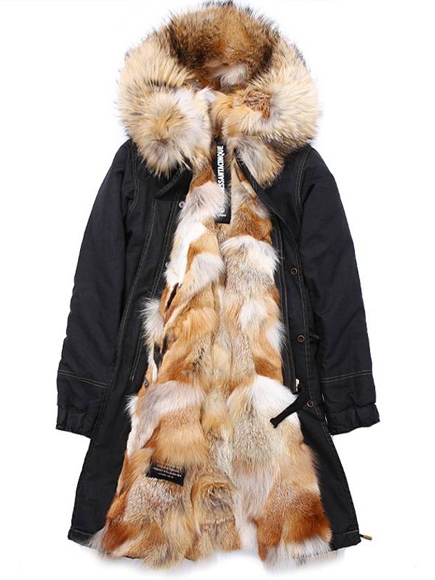 Fox Fur Black Long Field Suit W1000L FOXZN 990 - AS65 - BALAAN 1