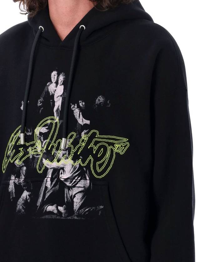 Script Merry Skate Hoodie Black - OFF WHITE - BALAAN 4