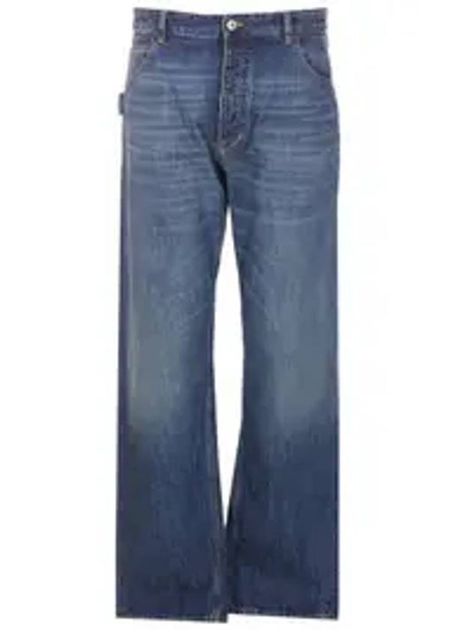 Straight Fit Denim Jeans Blue - BOTTEGA VENETA - BALAAN 1