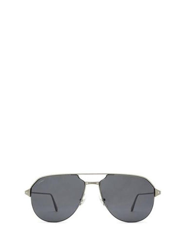 Sunglasses CT0229S 005 RUTHENIUM - CARTIER - BALAAN 1