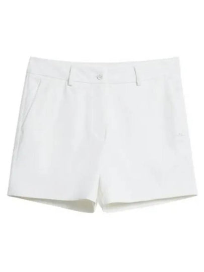 Women's Gwen Stretch Shorts White - J.LINDEBERG - BALAAN 2