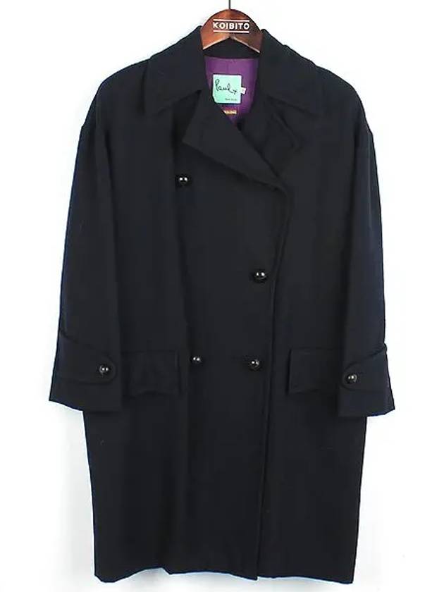 Smith Market Navy Coat Women s Clothing - PAUL SMITH - BALAAN 1