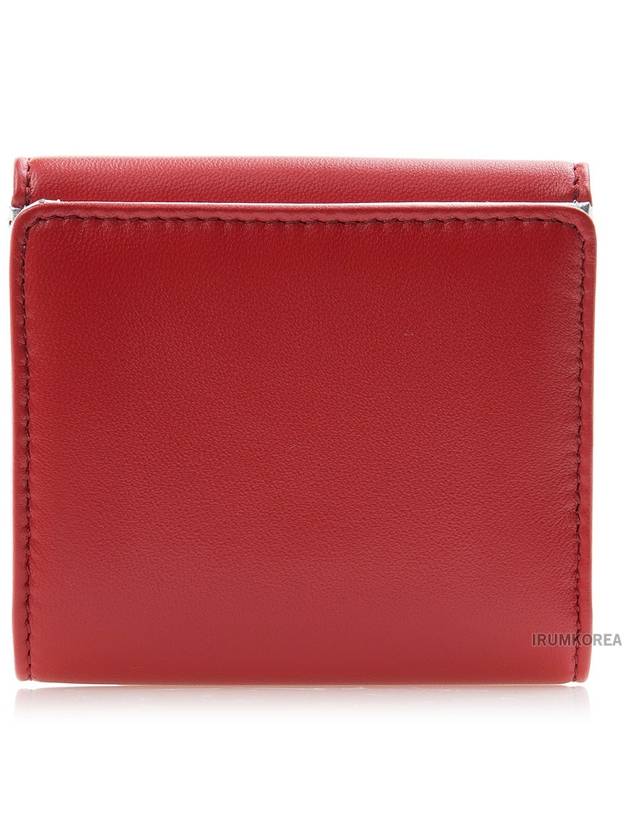 ORB Logo Small Half Wallet Red - VIVIENNE WESTWOOD - BALAAN 4