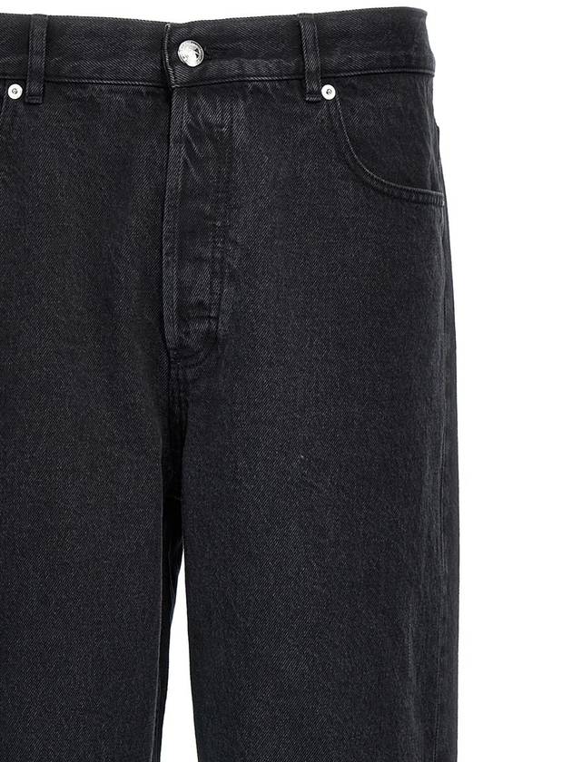 Fairfax Denim Straight Jeans Black - A.P.C. - BALAAN 4