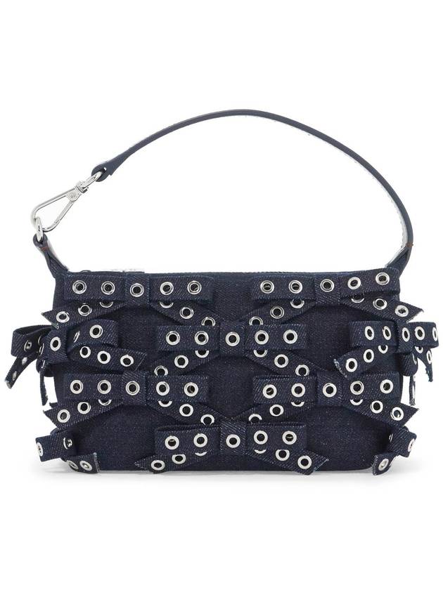 mini bow eyelet butterfly bag - GANNI - BALAAN 1