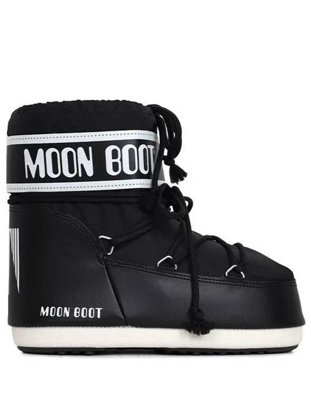 Icon Low Nylon Snow Boots Black - MOON BOOT - BALAAN 2