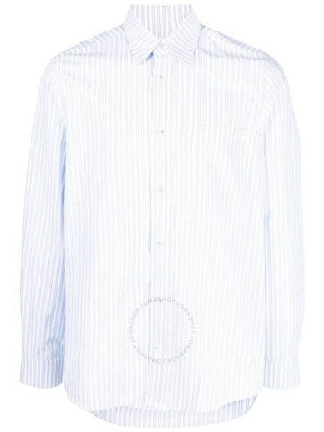 Nanushka Kaleb Cotton Long-Sleeve Striped Shirt, Size Small - NANUSHKA - BALAAN 1