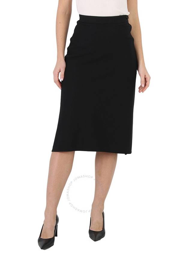 bias A-line skirt black - BALENCIAGA - BALAAN 2