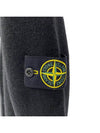 Waffen Patch Crew Neck Sweatshirt Black - STONE ISLAND - BALAAN 4