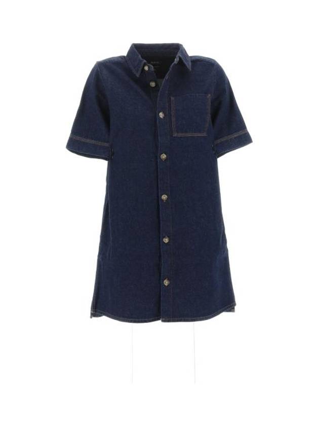 Lopez Short Dress Navy - A.P.C. - BALAAN 2