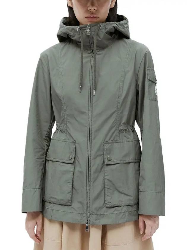 Leandro Parka Sage Green - MONCLER - BALAAN 3