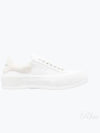 Deck Plimsoll Lace-Up Low-Top Sneakers White - ALEXANDER MCQUEEN - BALAAN 2