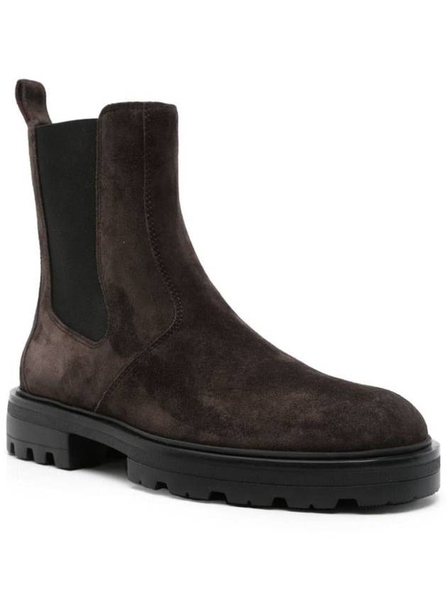 Hogan H673 Chelsea Boots In Suede Leather - HOGAN - BALAAN 3