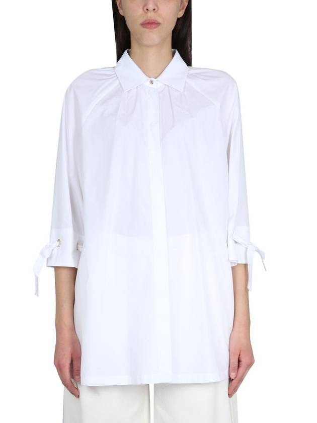 Cotton Shirt White - MAX MARA - BALAAN 7