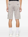 Stretch Satin Cargo Shorts Grey - CP COMPANY - BALAAN 5