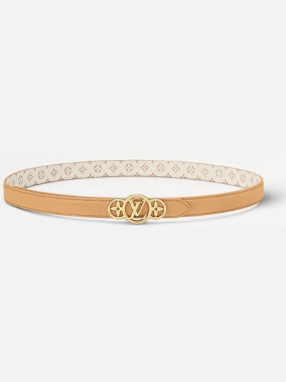 LV Trio 20MM Reversible Leather Belt Dune - LOUIS VUITTON - BALAAN 2